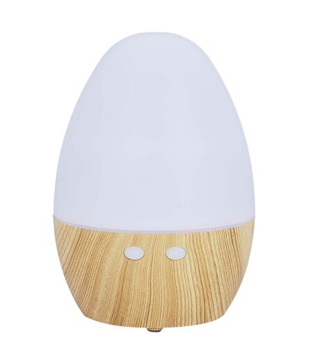 Diffuseur d'Huiles Essentielles Lumineux 18cm Blanc