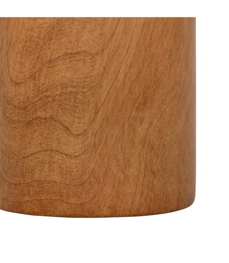 Vase Déco Effet Bois Soa 30cm Marron