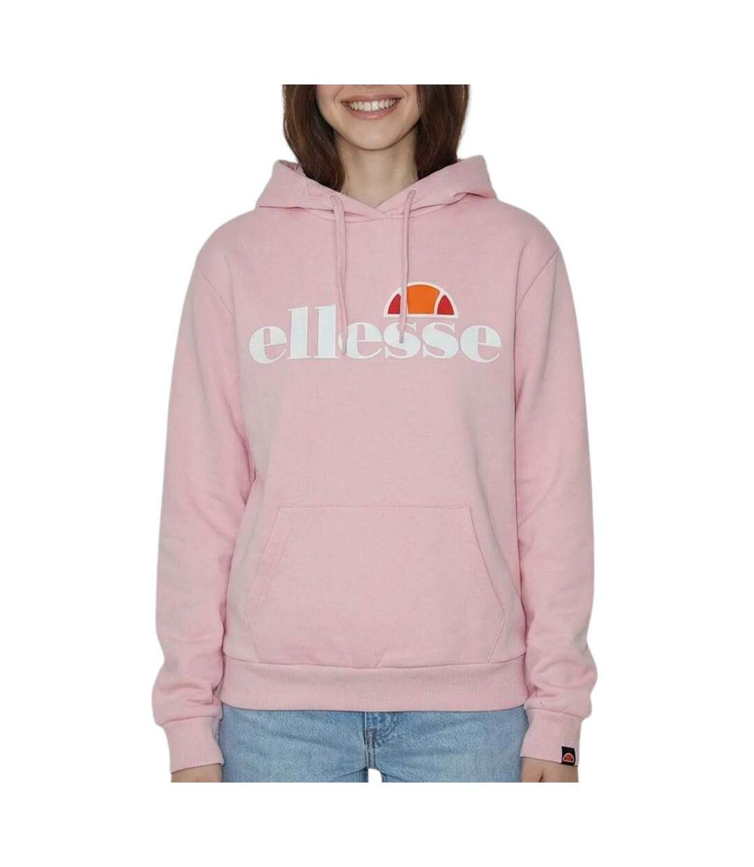 Sweat rose femme ellesse sgs0-1