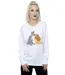 Disney - Sweat LADY AND THE TRAMP DISTRESSED KISS - Femme (Blanc) - UTBI13971-2