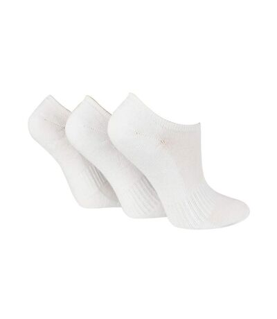 Wild Feet - 3 Paires Femme Sport Chaussettes | Chaussettes Courtes Bambou