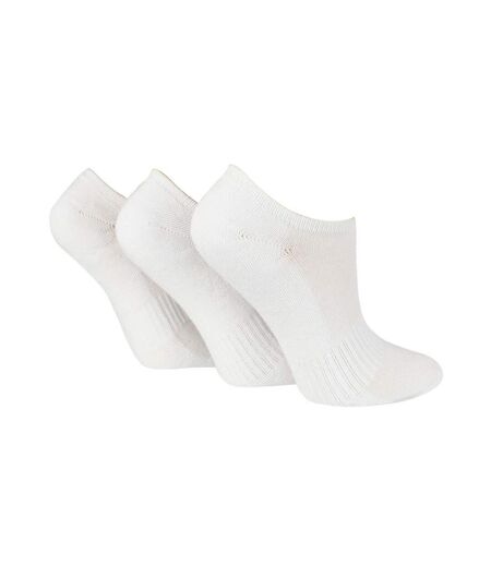 Wild Feet - 3 Paires Femme Sport Chaussettes | Chaussettes Courtes Bambou
