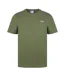 T-shirt Motif/style Logo 3d Homme Kaki Slazenger-1
