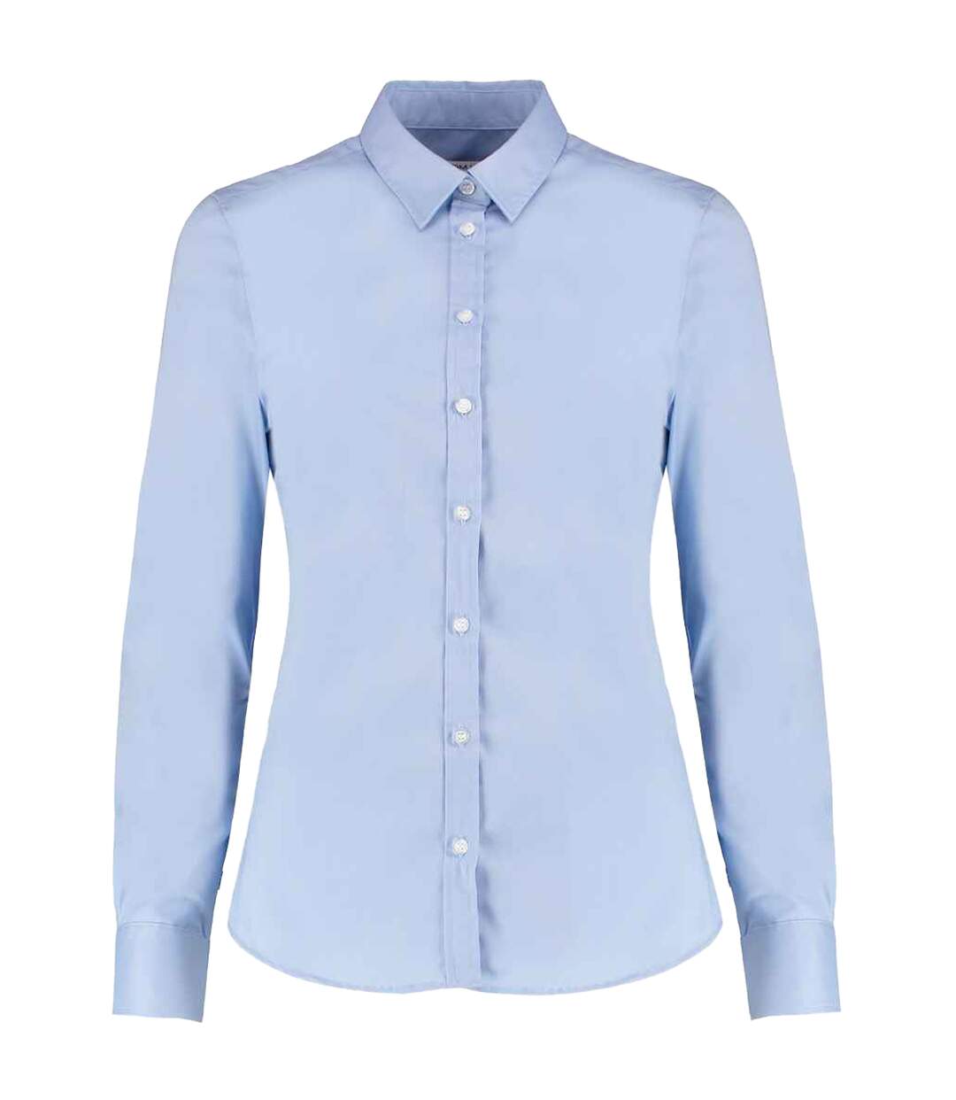Chemisier Manches Longues Femme Bleu Clair Kustom Kit-2