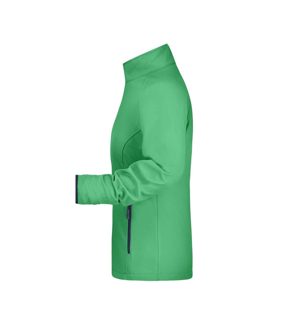 Veste Softshell Promo Femme Vert Bleu Marine James And Nicholson-4