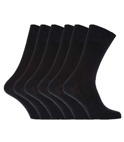 Chaussettes En Coton Homme Noir Universal Textiles