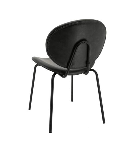 Chaise design en polyuréthane et métal
