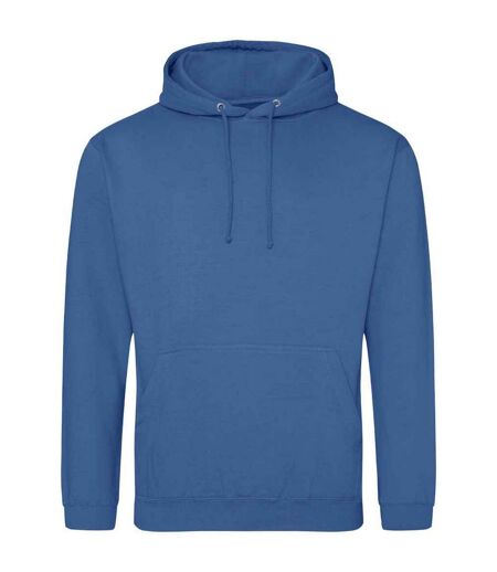 Sweat À Capuche College Adulte Bleu Tropical Awdis