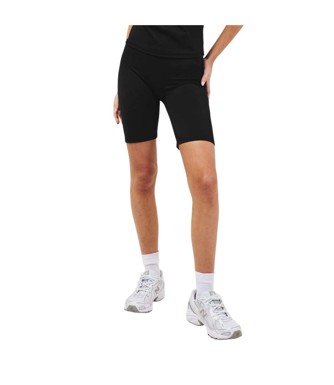 Womens/ladies Second Skin Cycling Shorts Black Jack Wills-4