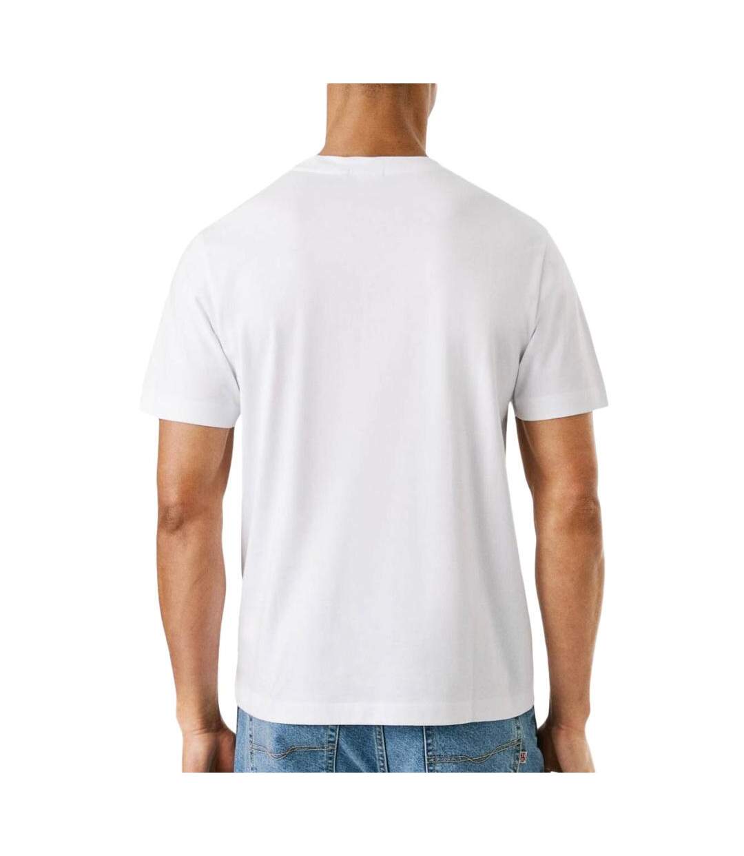 T-shirt blanc homme pepe jeans milton - l-2