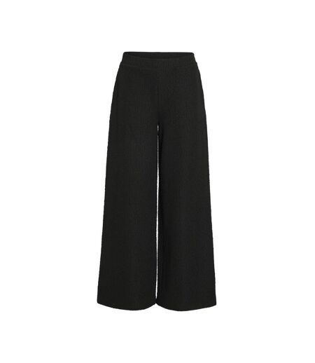 Pantalon fluide noir femme vila yona