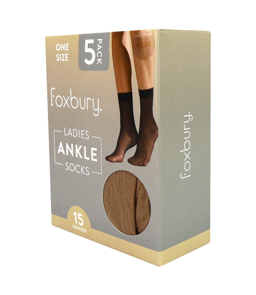 Sock Snob- Lot De 5 Socquettes Femme 15 Deniers Légères Transparentes-2