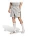 Mens Colour Block Casual Shorts Grey Heather Adidas-2