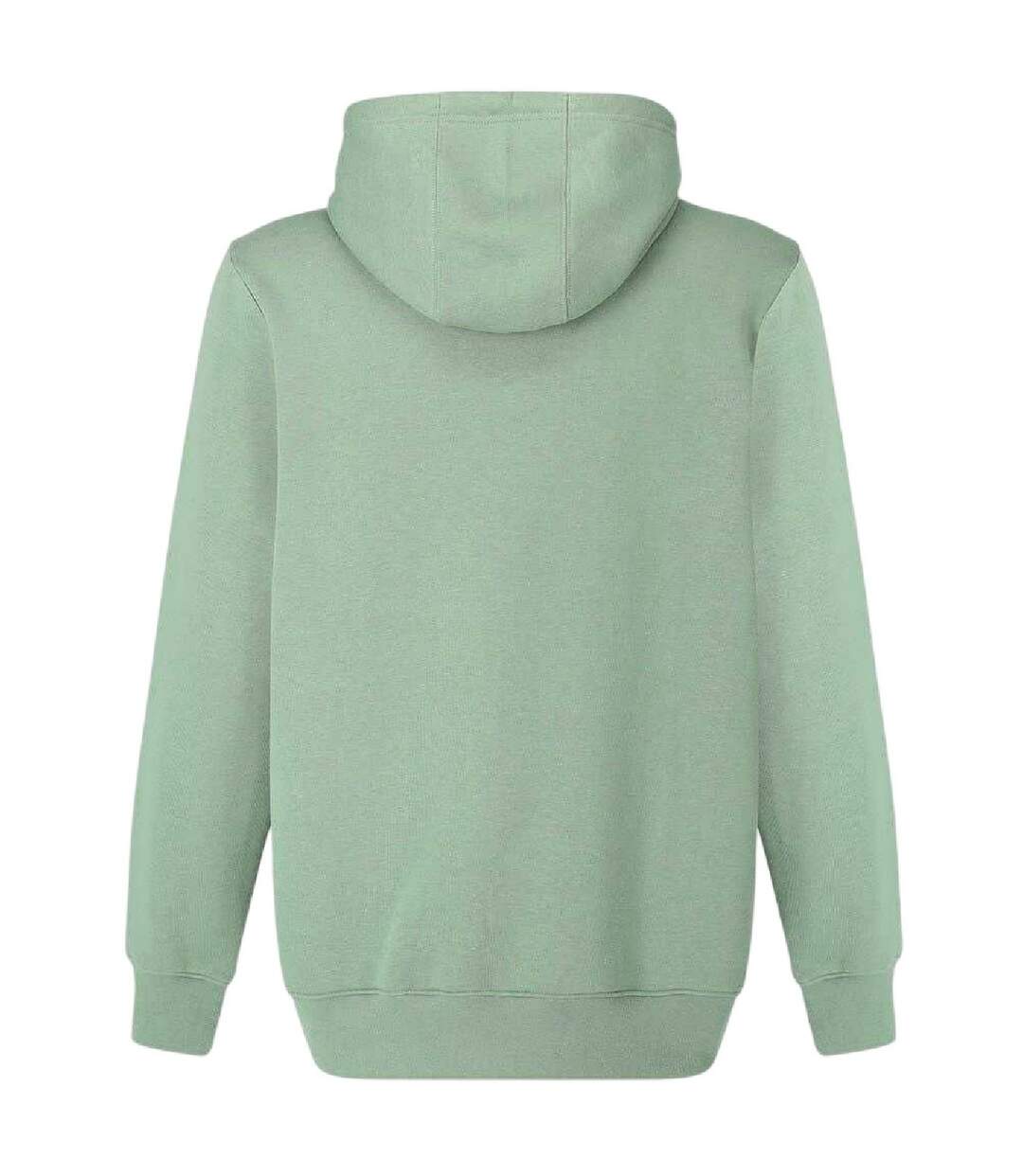 Mens Fleece Hoodie Sage Slazenger-2