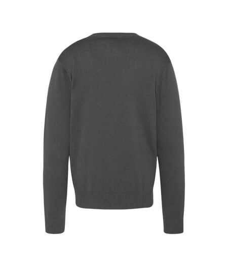Pull gris homme schott basic fin rase