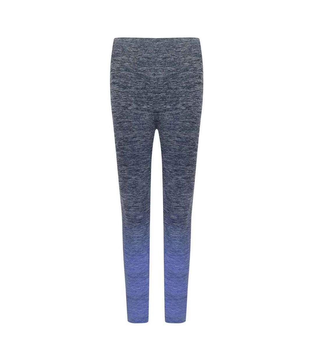 Legging femme bleu marine / bleu chiné Tombo-1