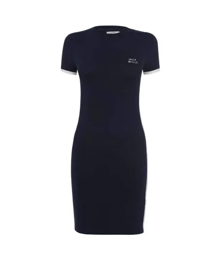 Robe Courte Motif/style Rayure Latérale Goodrington Femme Bleu Marine Jack Wills