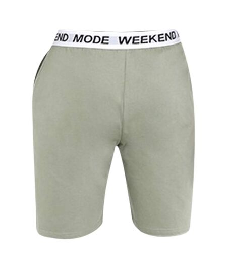 Short de pyjama homme vert Brave Soul