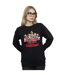 Disney Sweat-shirt de Noël Mickey Mouse And Friends - Femmes/Ladies (Noir) - UTBI28042-2