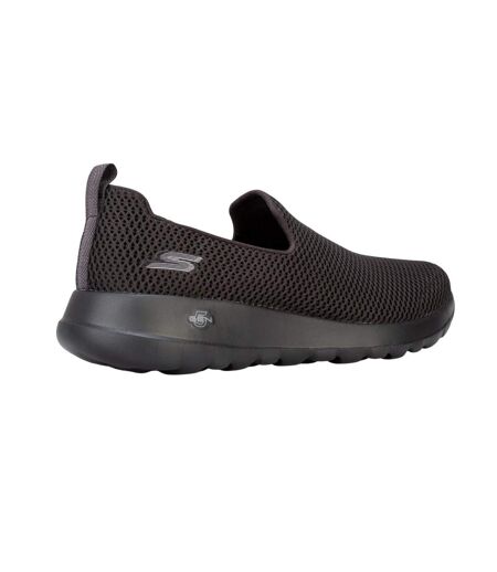 Mens Go Walk Slip-on Trainers Black Skechers
