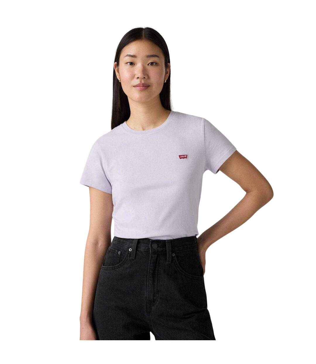 T-shirt Perfect Femme Violet Levis-1