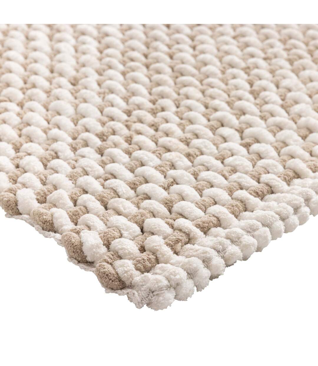 Tapis de Bain en Chenille Rafael 50x80cm Sable-3