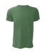 Canvas t-shirt jersey hommes vert forêt chiné Bella + Canvas