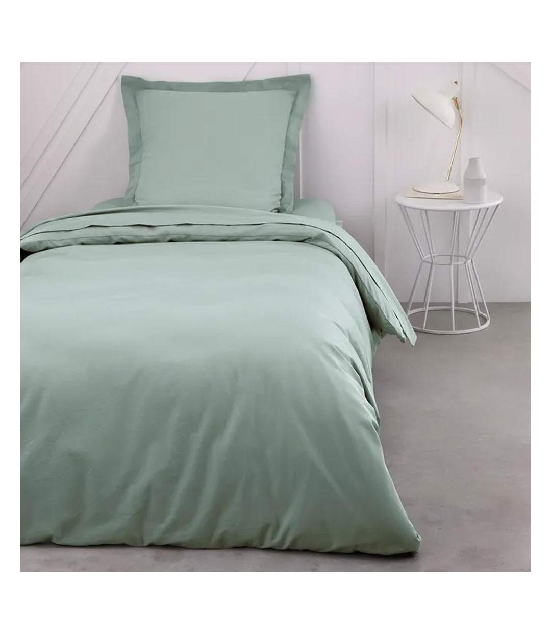Housse de couette vert today 140x200-2