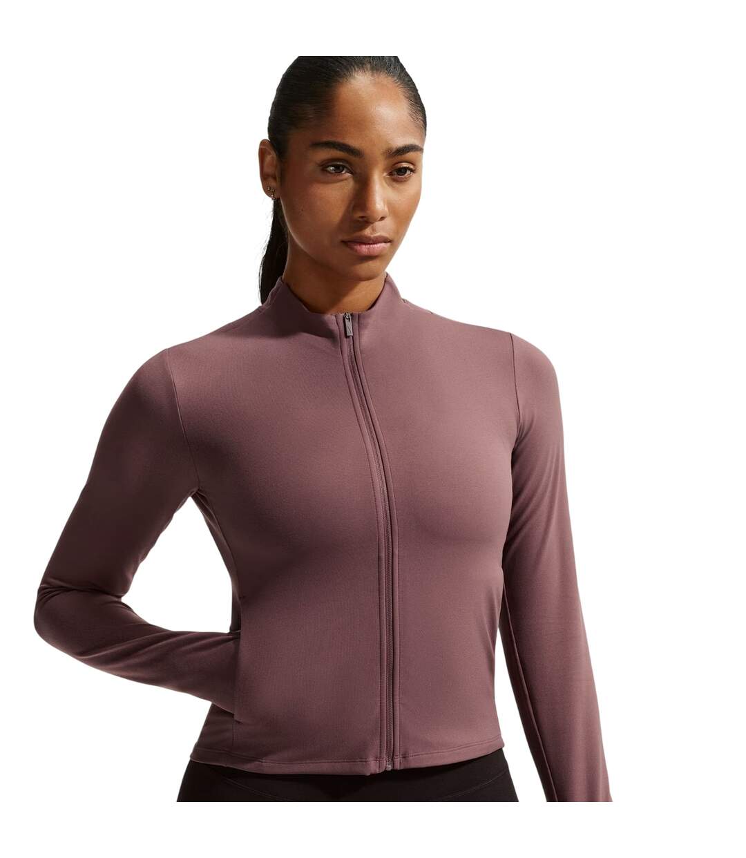 Haut Thermique Zenvy Femme Tatouage Blanc Nike-4