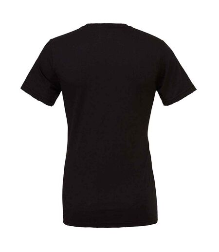Unisex Adult Jersey Crew Neck T-shirt Black Bella + Canvas