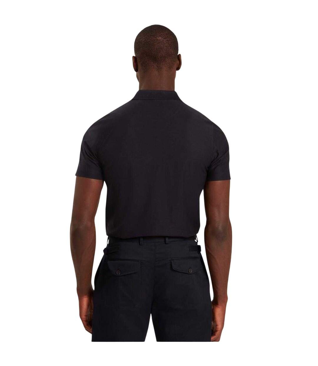 Polo Motif/style Texturé Homme Bleu Marine Ted Baker-3