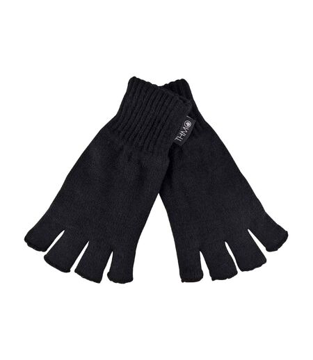 Ladies Thermal 3M Thinsulate Lined Fingerless Gloves for Winter