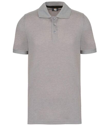 Polo manches courtes - Homme - WK274 - gris oxford