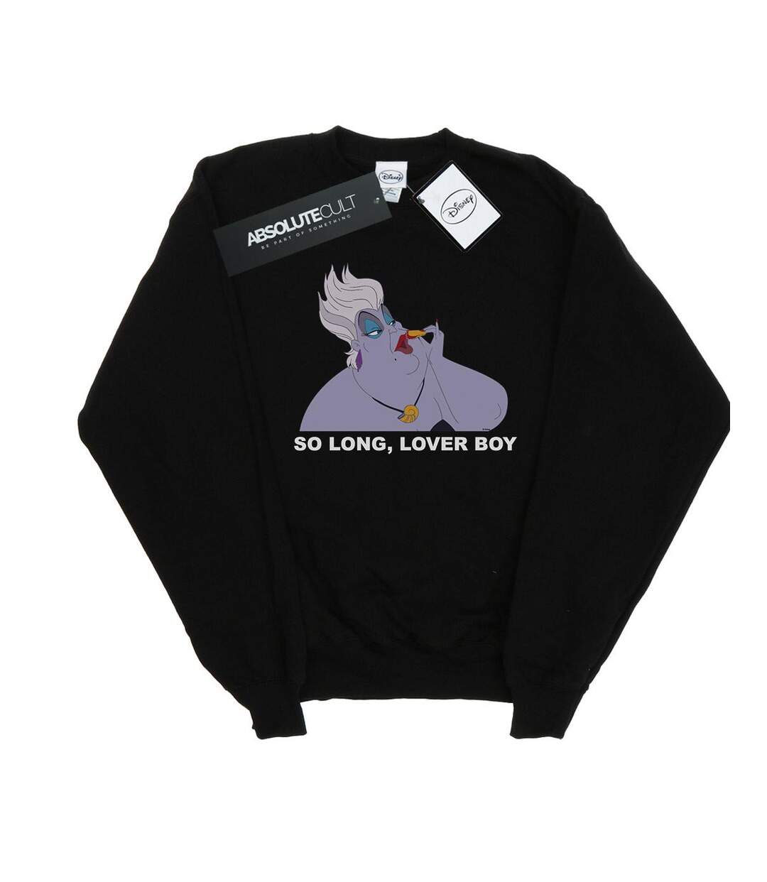 Disney - Sweat THE LITTLE MERMAID URSULA SO LONG - Femme (Noir) - UTBI12991-1
