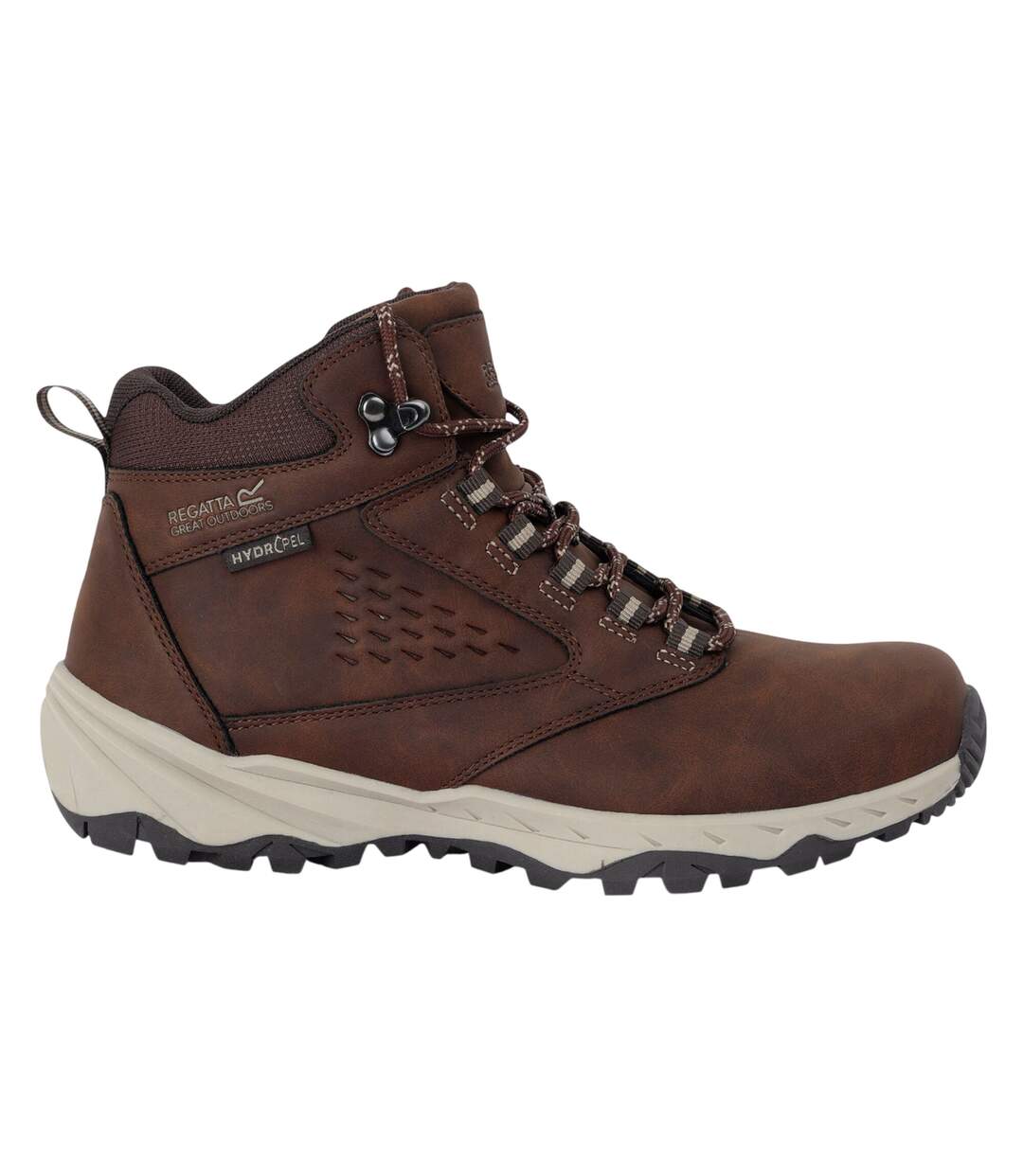 Womens/ladies Amble Waterproof Walking Boots Chestnut Taupe Regatta-4