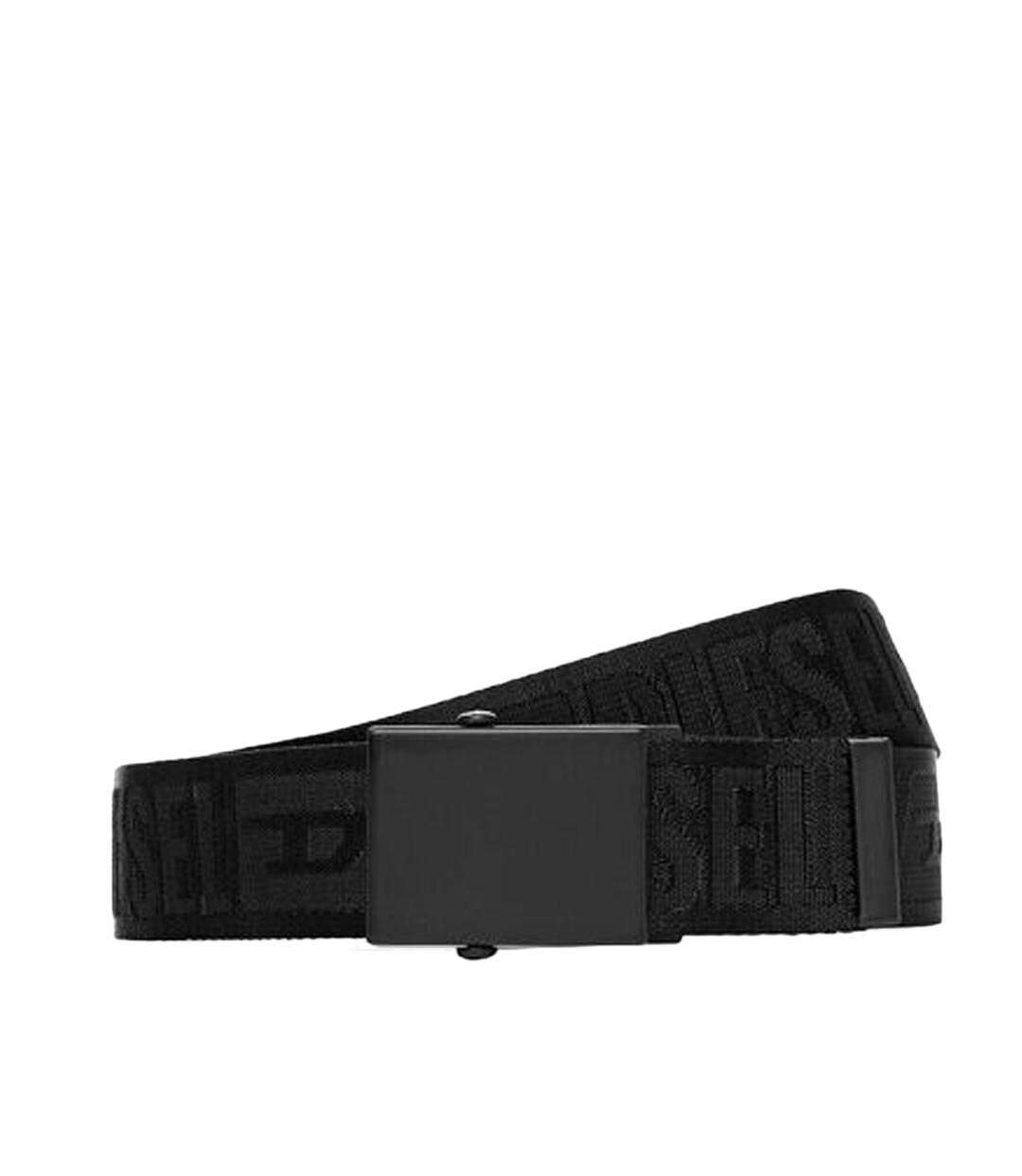 Ceinture Noire Homme Diesel Belt - T 100-1