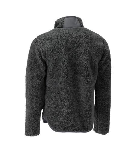 Mens Customized Zipped Jacket Stone Grey Mascot