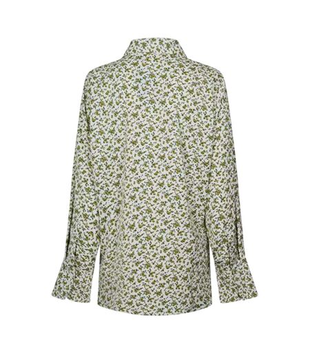 Blouse Motif/style Floral Maeve Elodie Femme Vert Kaki Foncé Levis