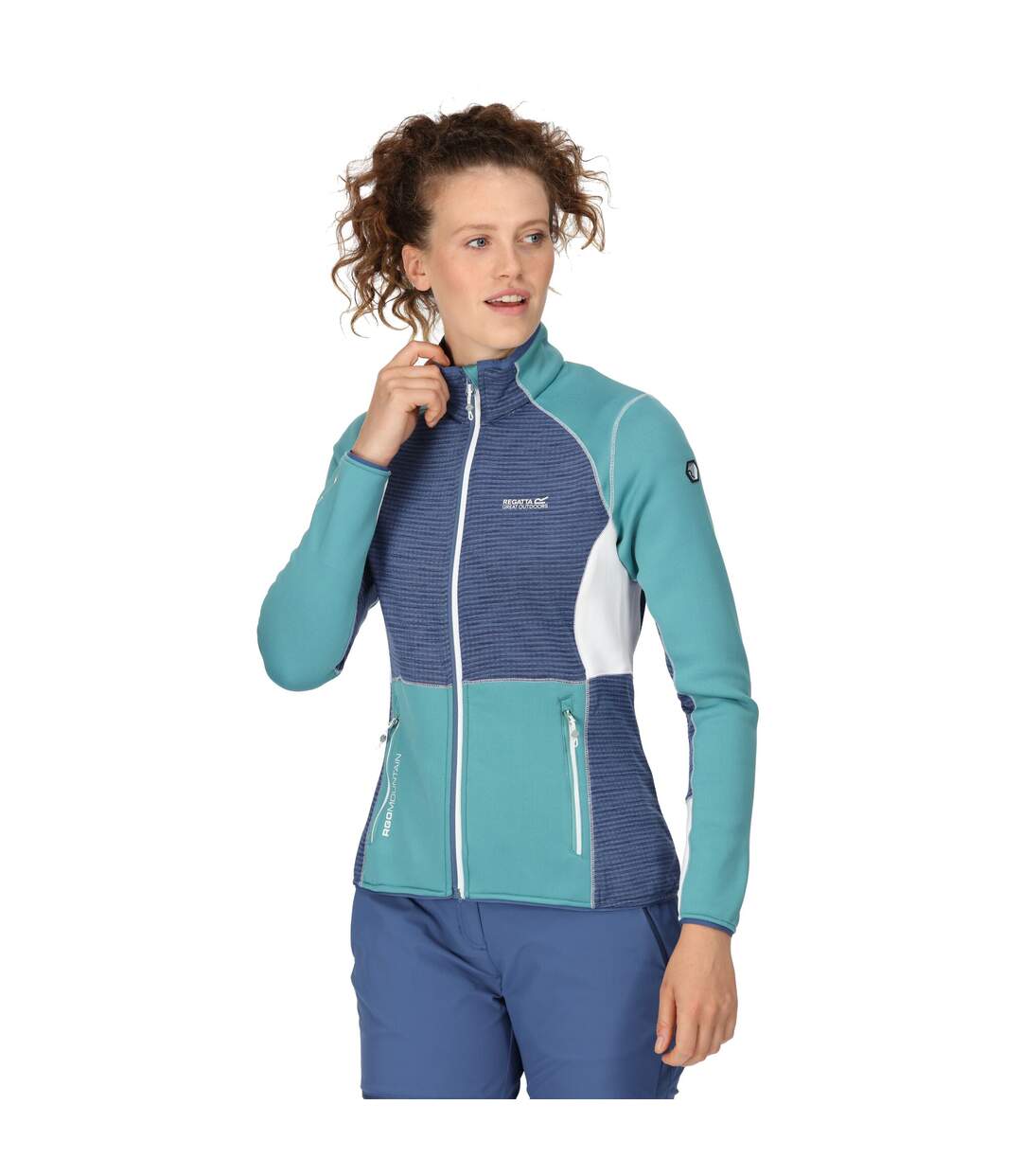 Veste softshell yare femme jade bleu / denim Regatta-3