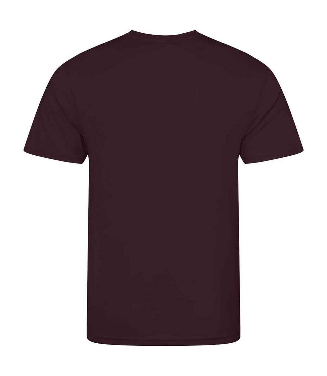 Mens t-shirt burgundy AWDis Cool-2