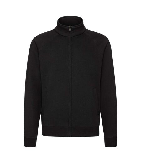 Veste de survêtement premium homme noir Fruit of the Loom