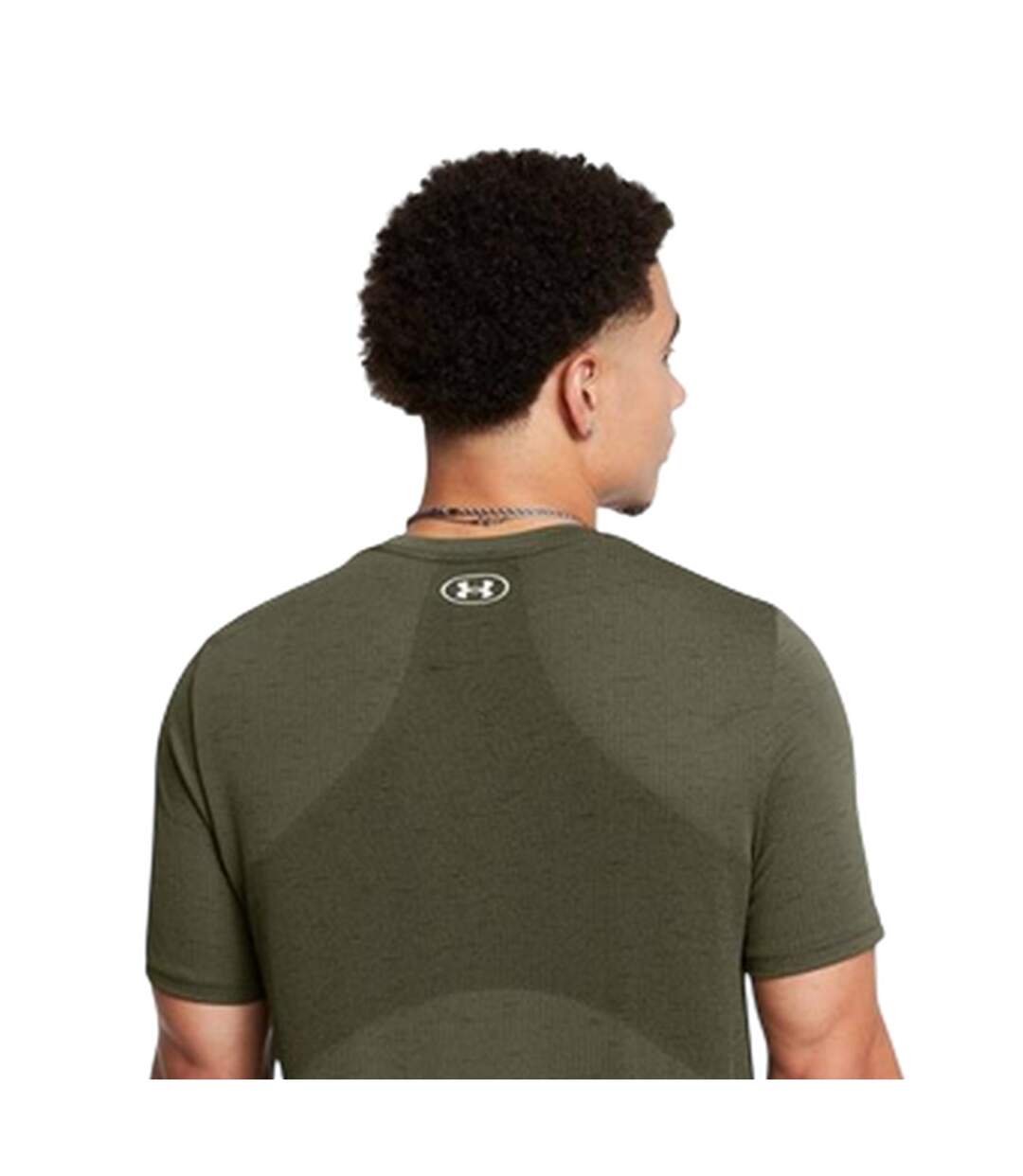 T-shirt Vanish Homme Vert Olive Under Armour-4