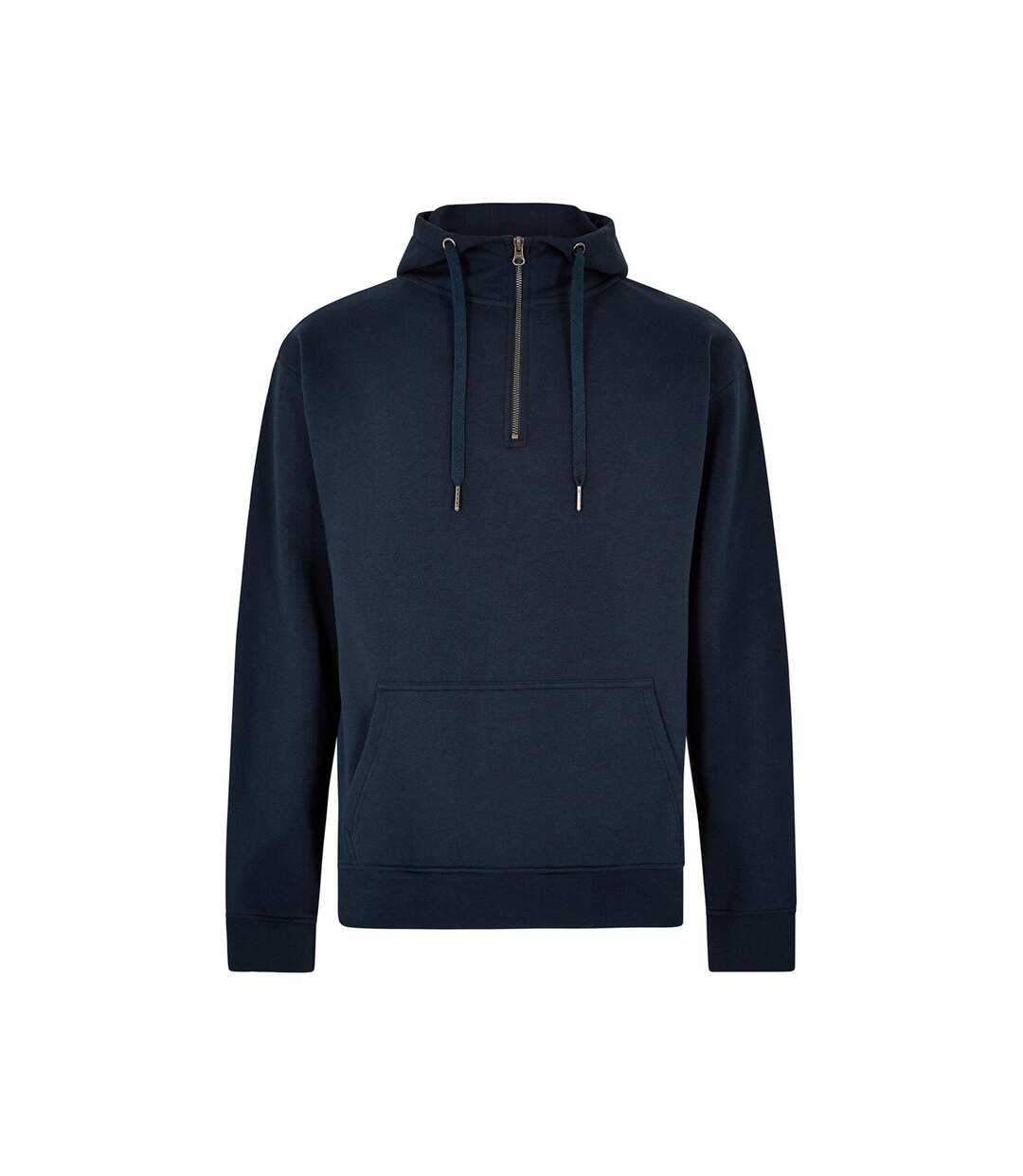 Sweat À Capuche Homme Bleu Marine Kustom Kit-1