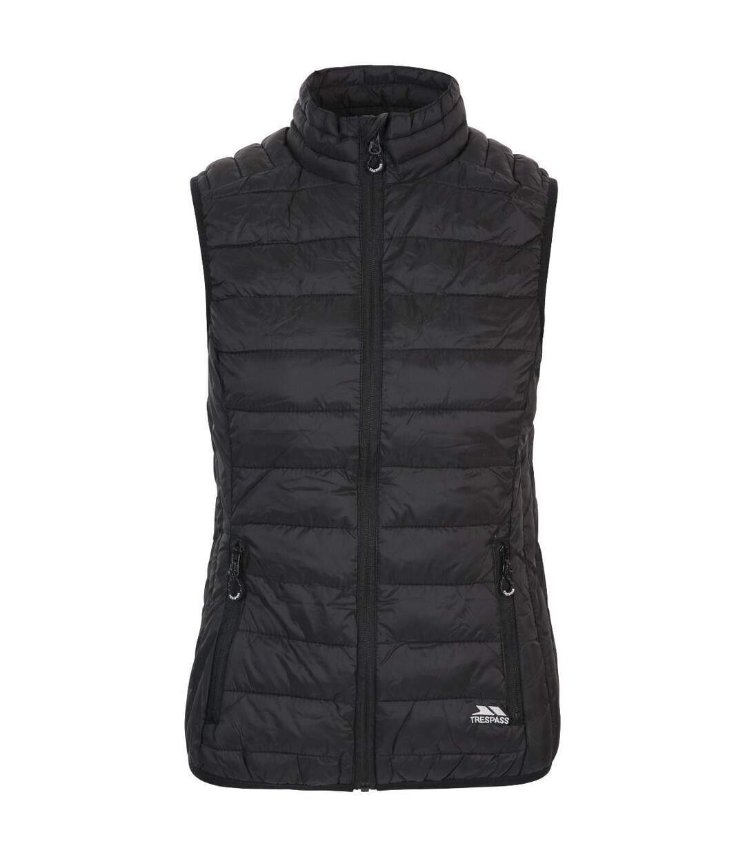 Womens/ladies Teeley Packaway Gilet Black Trespass-2