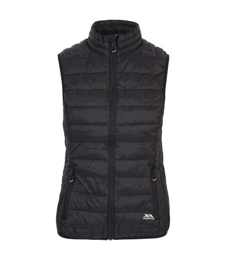 Womens/ladies Teeley Packaway Gilet Black Trespass