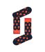 1 Pack Unisex Cotton Navy Flames Design Socks-2