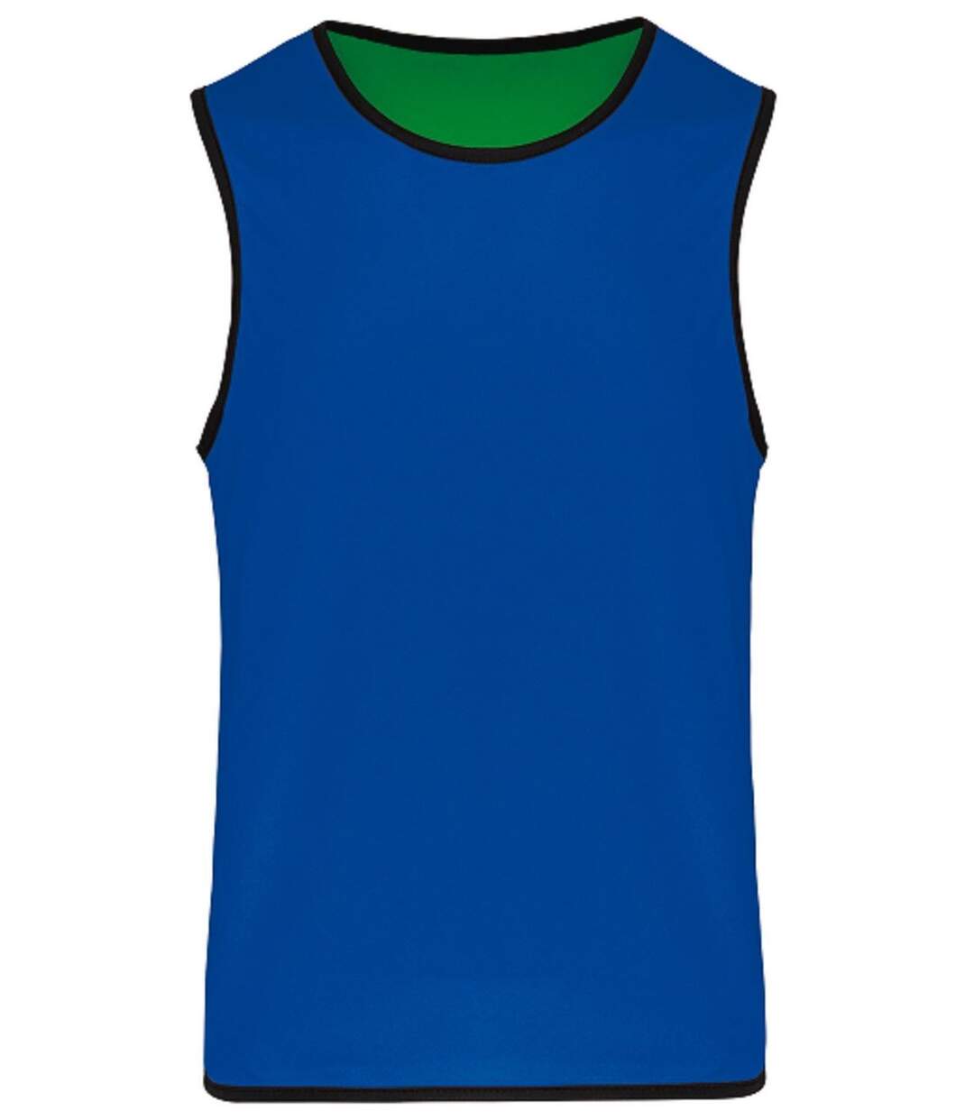 Chasuble de rugby réversible - Unisexe - PA044 - bleu roi - vert-2