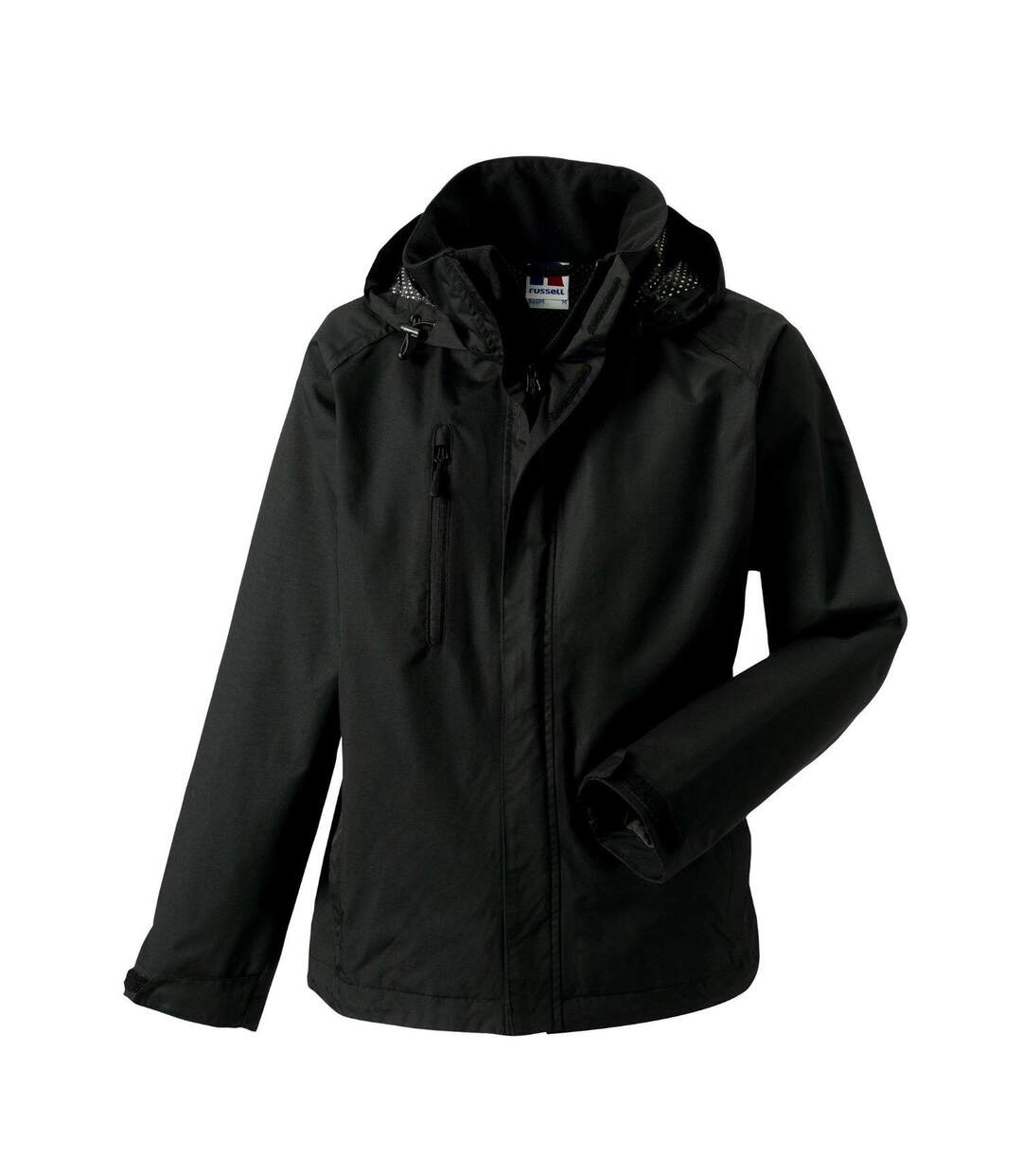 Veste Premium Hydraplus 2000 Résistante À L'eau Pour Hommes Noir Jerzees Colours-1