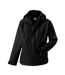 Veste Premium Hydraplus 2000 Résistante À L'eau Pour Hommes Noir Jerzees Colours-1