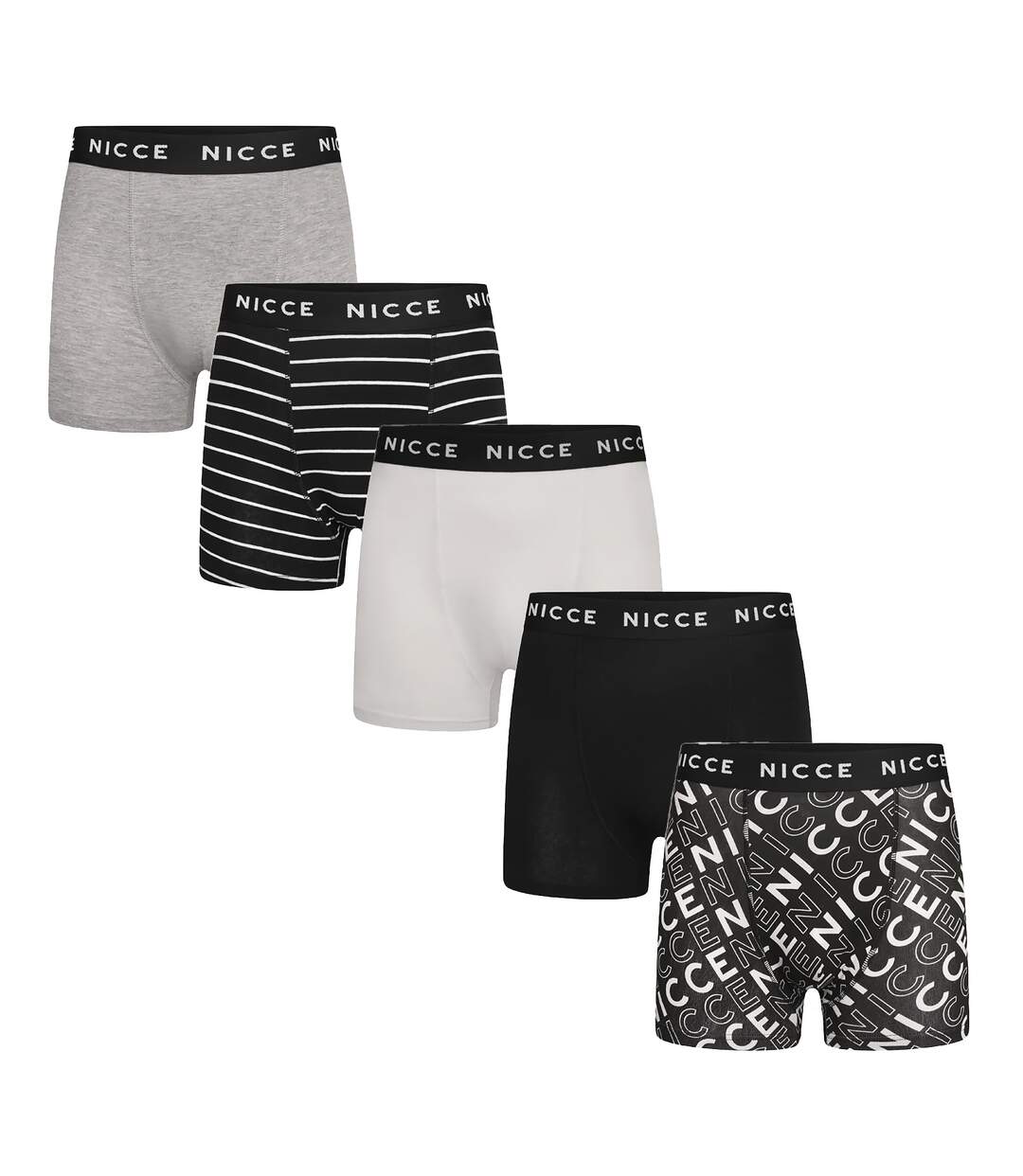 5 Pack Mens Boxers TALOX - Soft Breathable Cotton Everyday Underwear-1